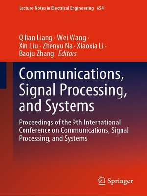 cover image of Communications, Signal Processing, and Systems